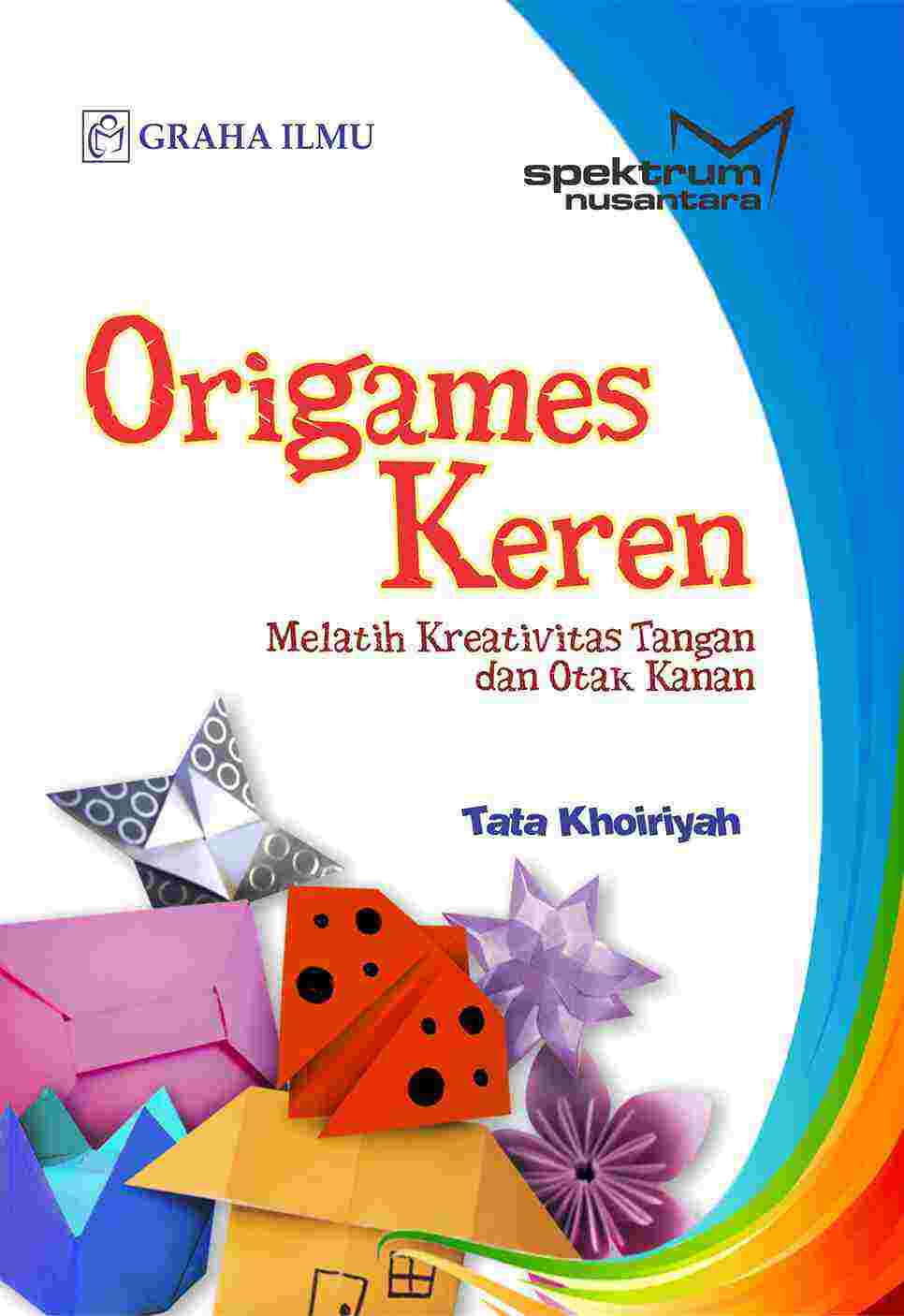Sampul buku Origames Keren; Mela...
